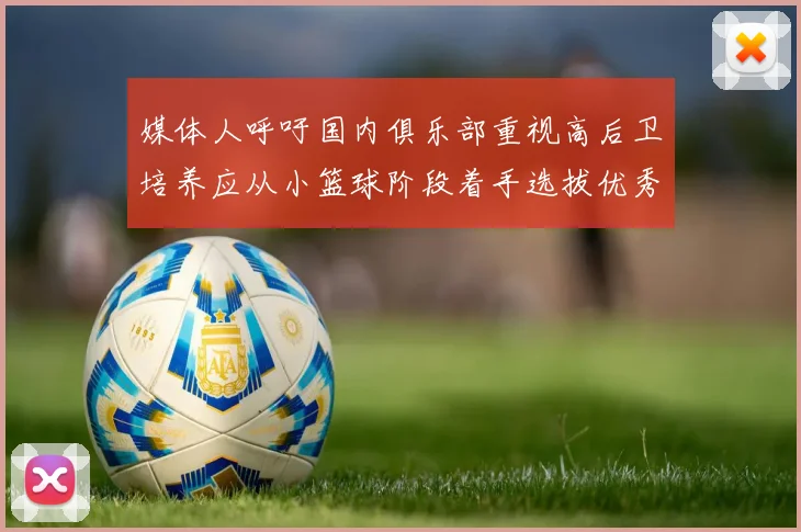 媒体人呼吁国内俱乐部重视高后卫培养应从小篮球阶段着手选拔优秀前锋